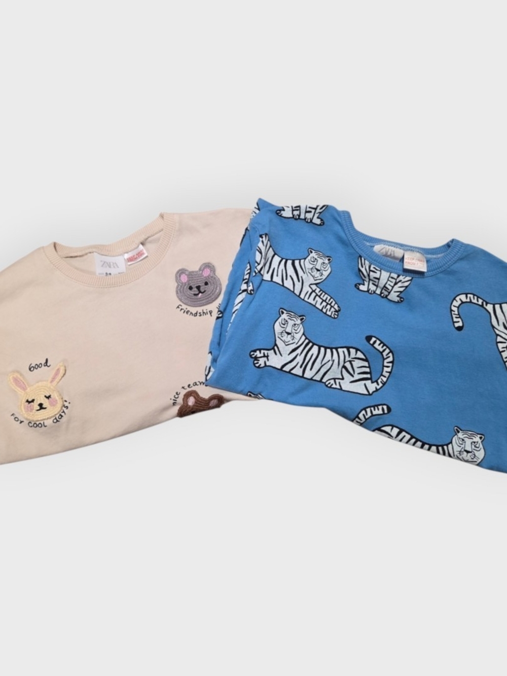 ZARA Kids Lot of 2 Shirts – Boys 4-5 & 5-6Y